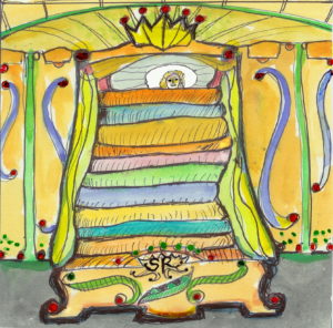 Princess and the pea by Hans Christian Andersen