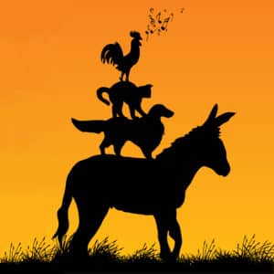 The Bremen Town musicians childrens story free at thestoryhome.com podcast