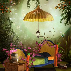 The Sandman, Ole Lukie, children's bedtime story by Hans Christian Andersen