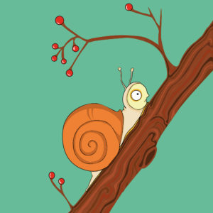 The Snail and the Rose Tree by Hans Christian Andersen
