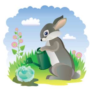 Little Bunny Learns Patience Children's story by Alan Scofield